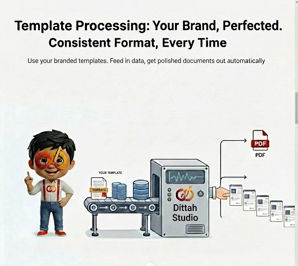 Template Processing: Your Brand, Perfected